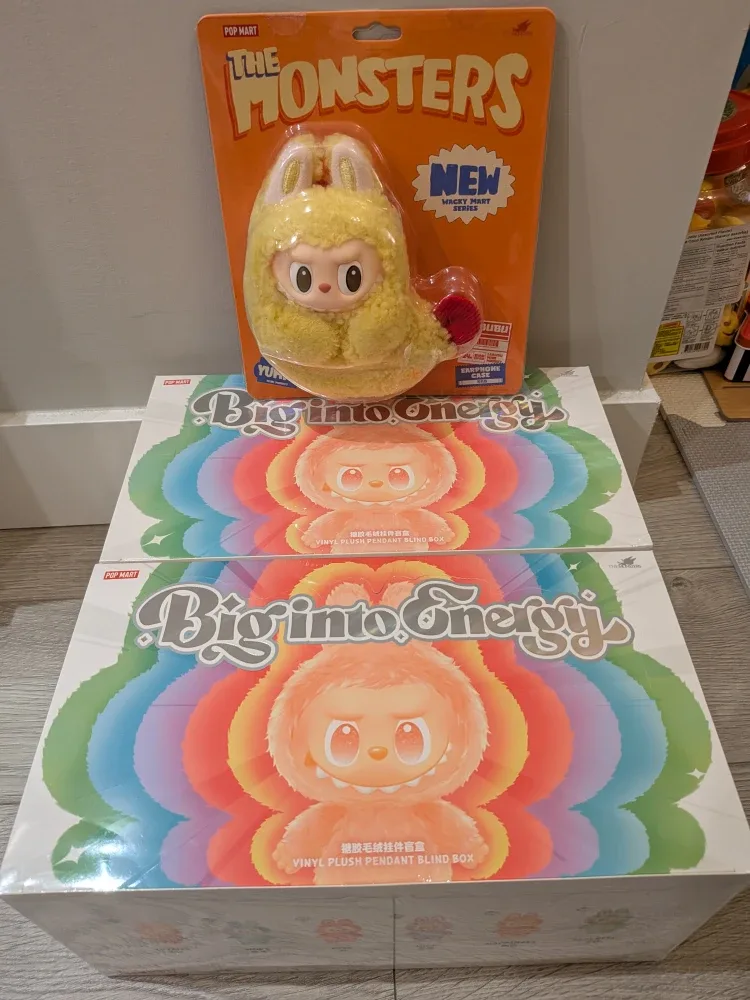 Labubu Wacky Mart Shrimp Tempura & Big Into Energy