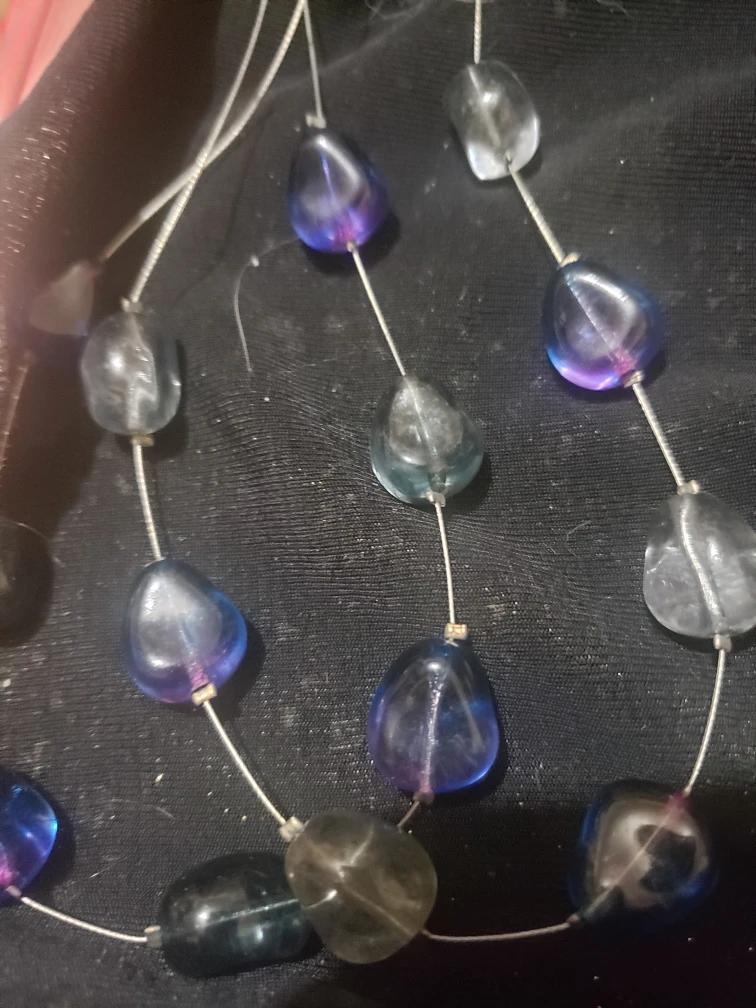 Beaded Necklace - glass beads - photo 2