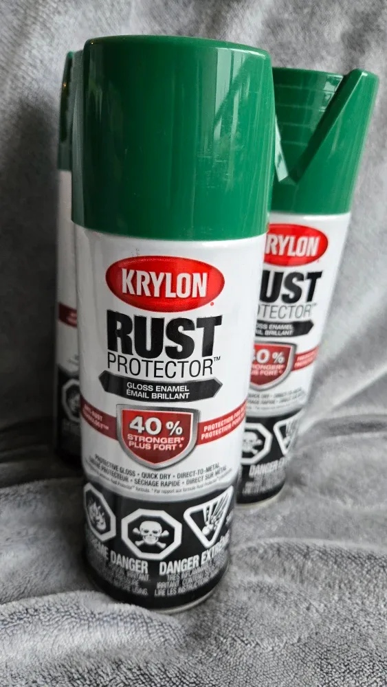 Krylon Rust Protector Gloss Enamel Spray Paint - Green image indicator(2)