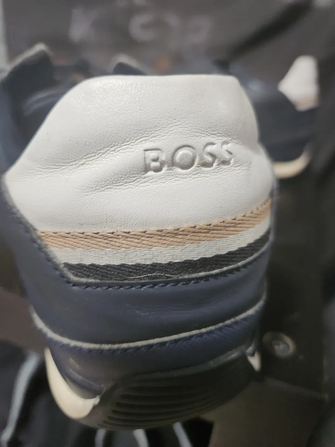 Hugo Boss Navy Blue Sneakers image indicator(2)