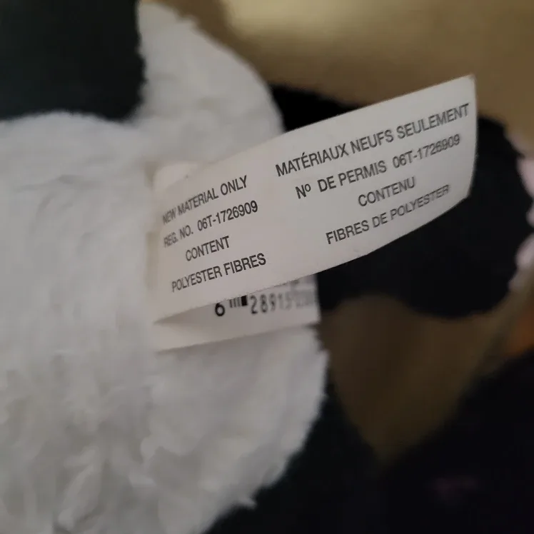 Cow Plush Stuffed Animal - Black and White image indicator(3)