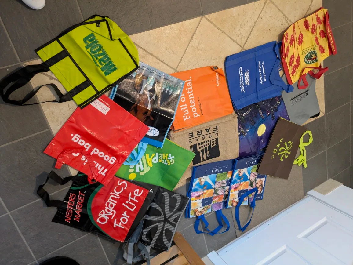 Reusable Shopping Bags - Assorted Brands
