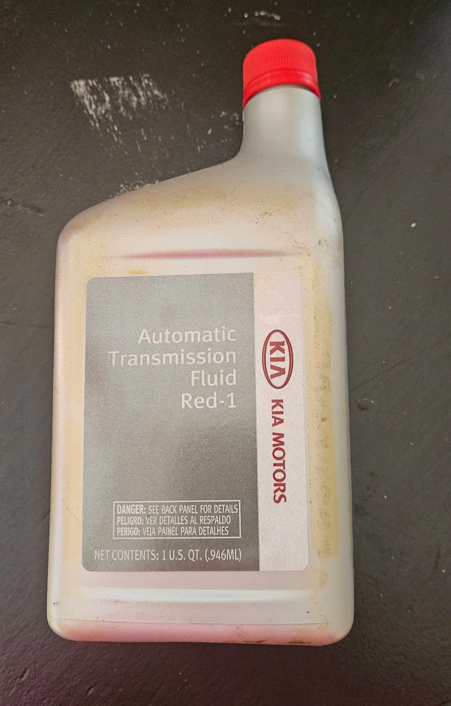 Kia Automatic Transmission Fluid Red-1 image indicator(2)