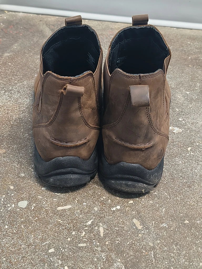 Lands' End Brown Leather Chelsea Boots size 12 men - photo 4