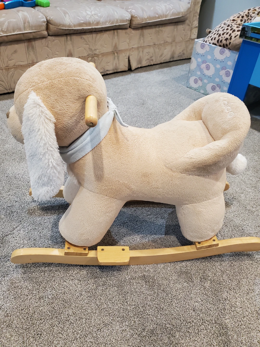 Kaloo Rocking Pup - Plush Ride-On Toy