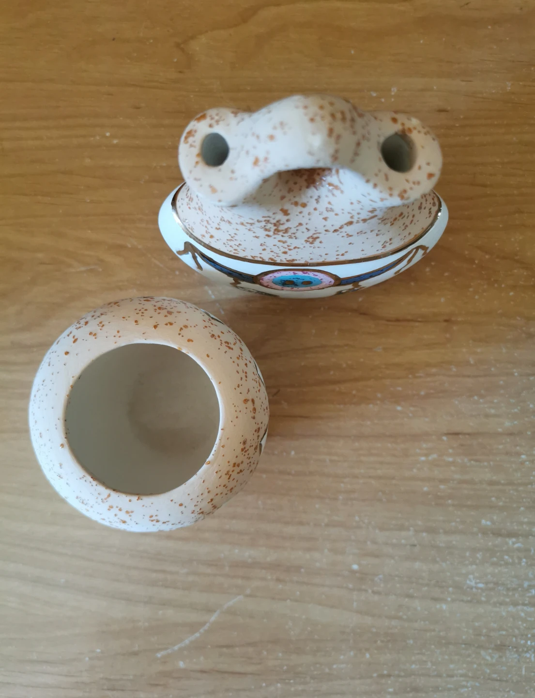 Native American Gold Plated Pottery Set - photo 4