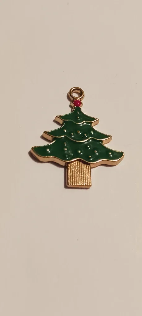 Christmas Tree 🎄Enamel  Charm Pendant image indicator(4)
