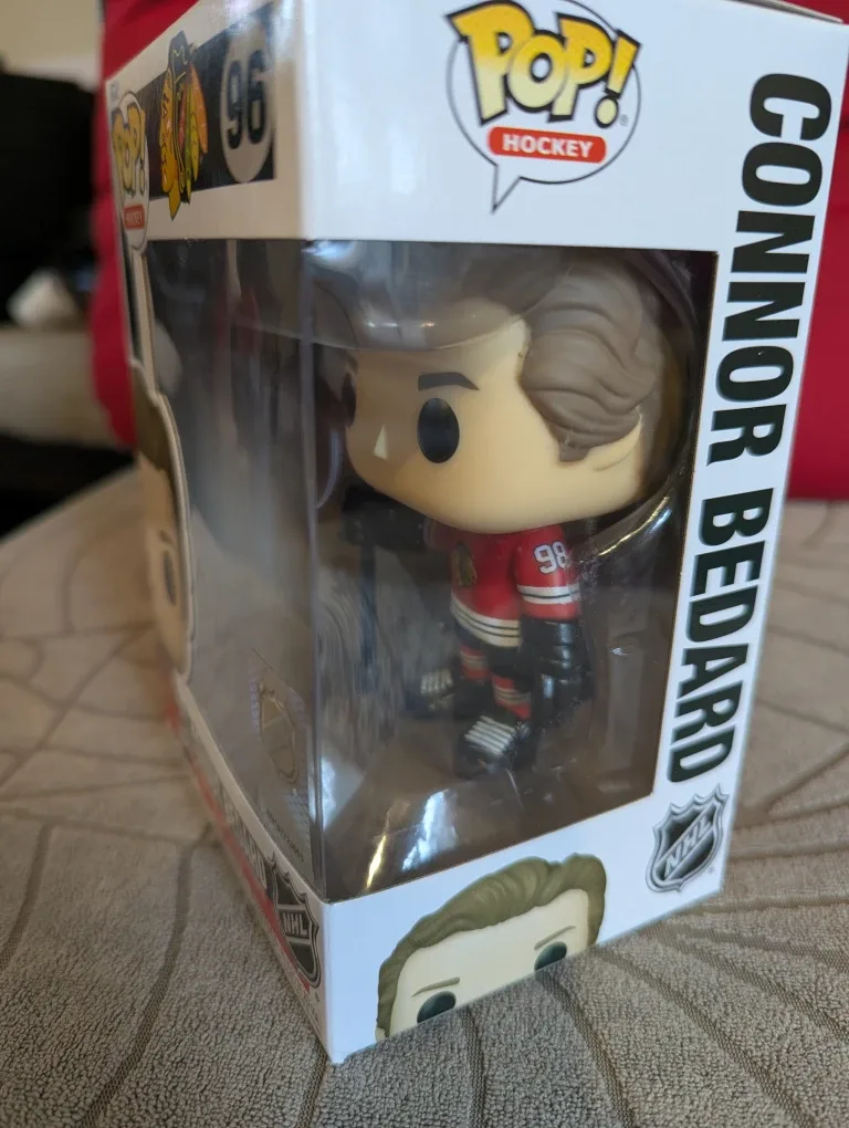 Funko Pop! Hockey Connor Bedard #96 image indicator(3)