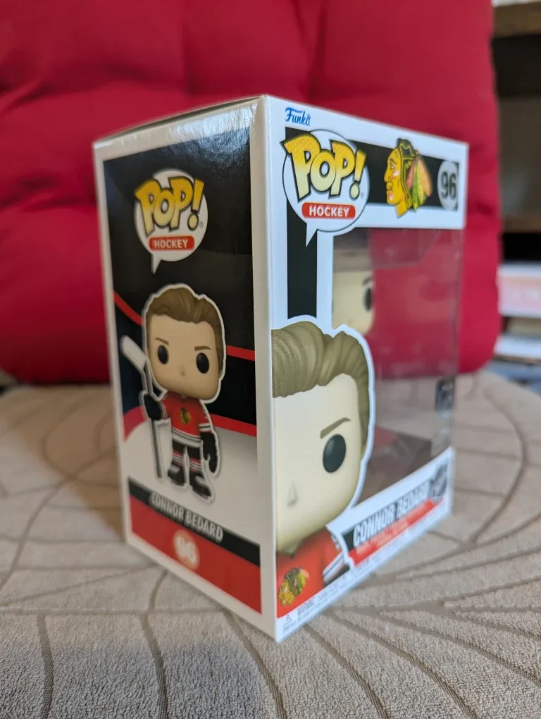 Funko Pop! Hockey Connor Bedard #96 image indicator(4)