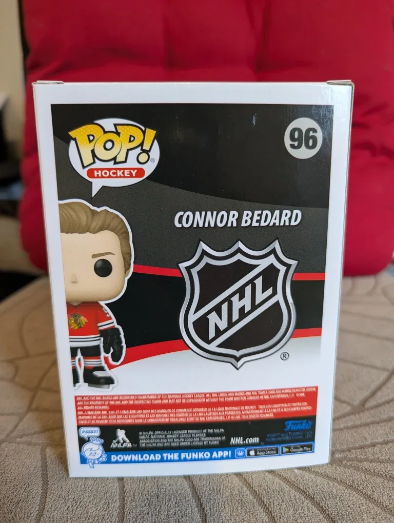 Funko Pop! Hockey Connor Bedard #96 image indicator(5)