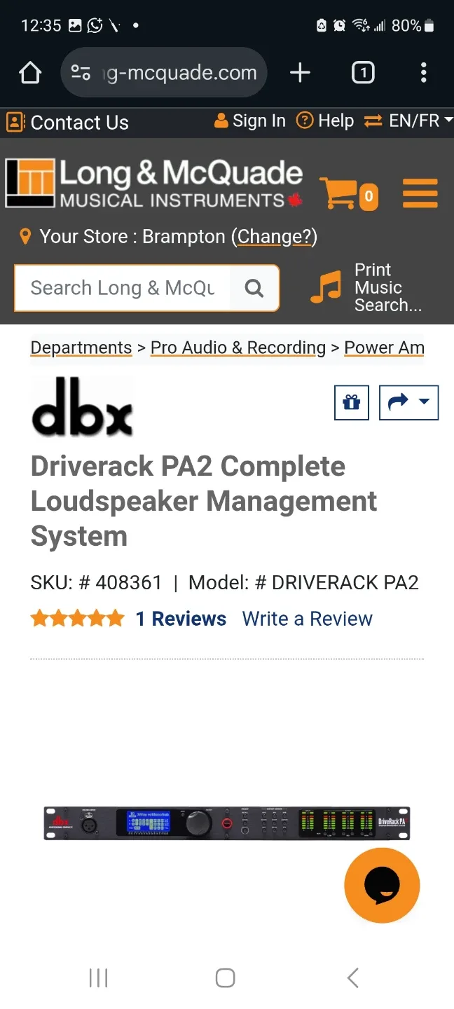dbx DriveRack PA2 Loudspeaker Management System image indicator(8)