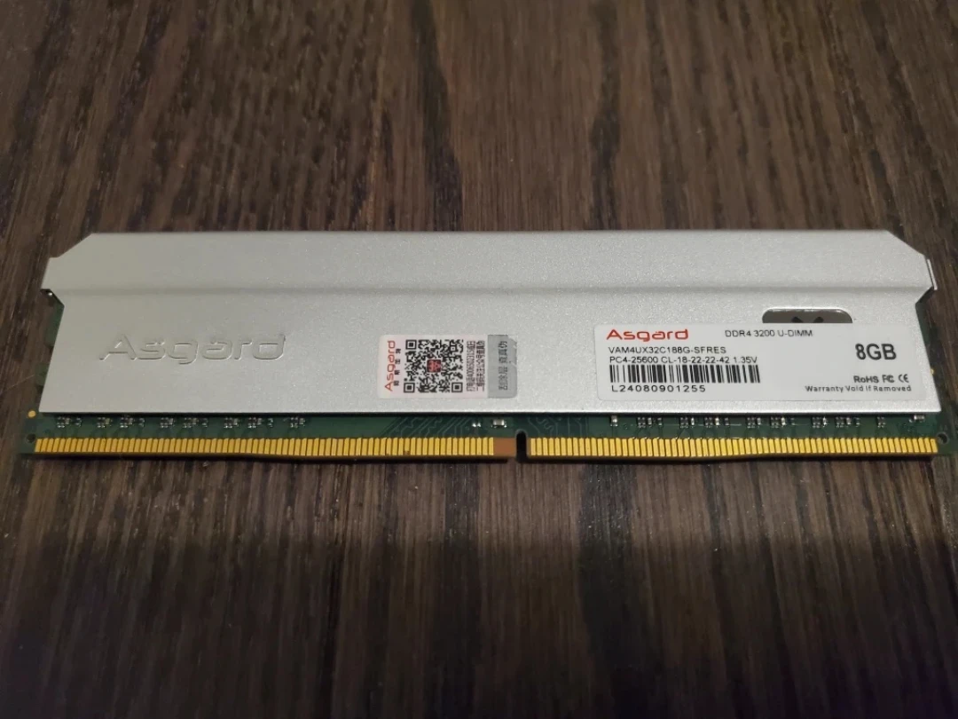 Asgard 8GB 3200Mhz DDR4 Desktop RAM - photo 2