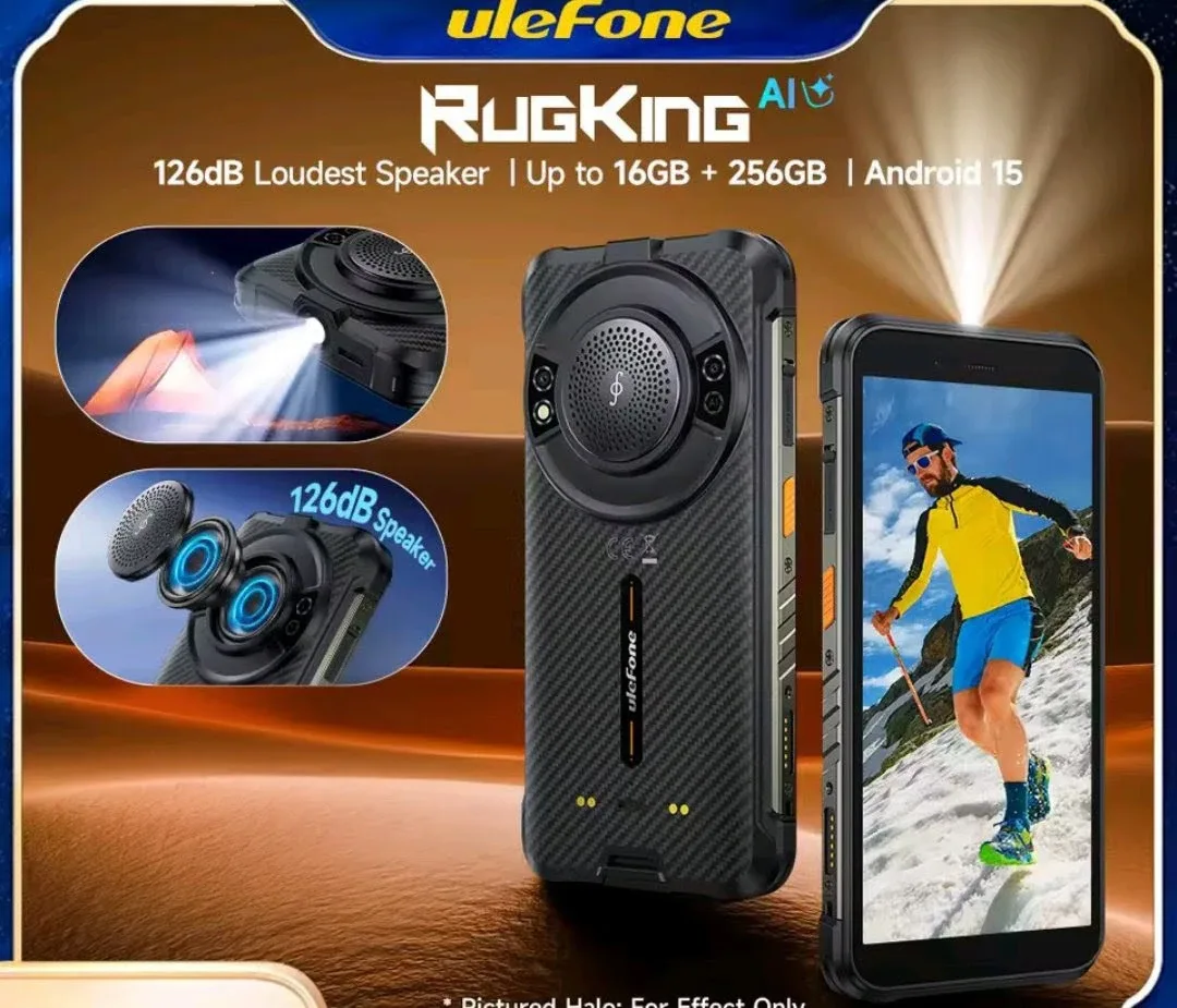 Ulefone RugKing AI Smartphone - Like New! image indicator(3)