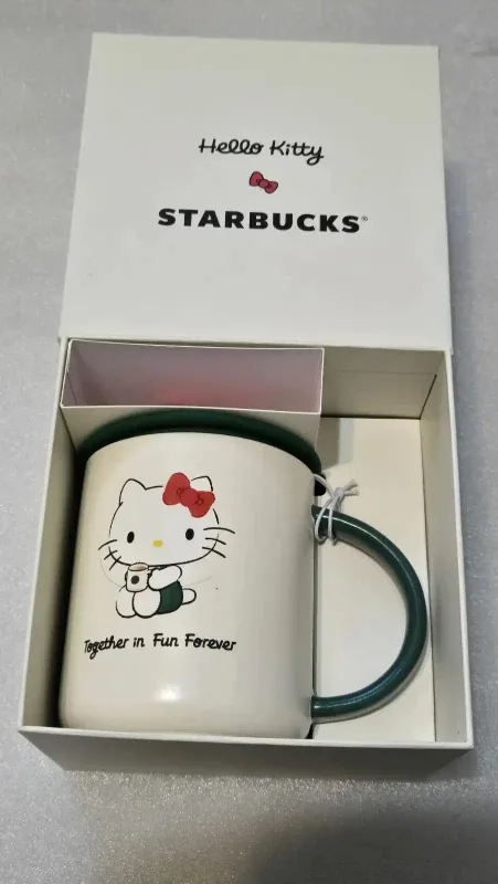 Starbucks and Hello Kitty: Ceramic mug image indicator(2)