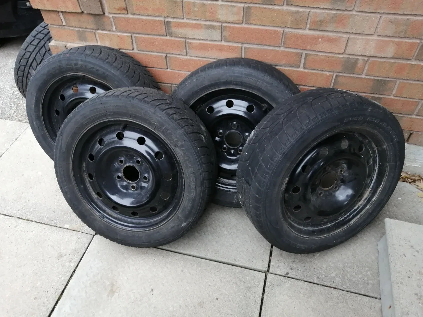 Set of 4 Used Winter Tires
