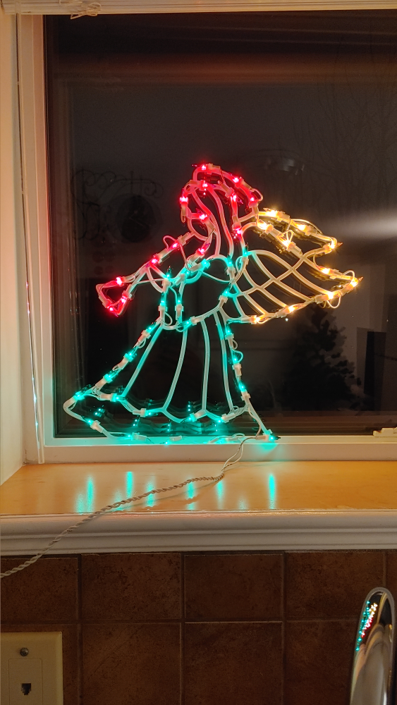 Angel Window Light Decoration - photo 4