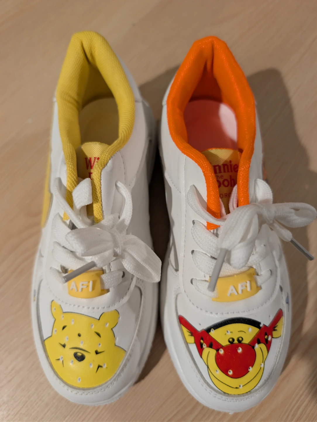 Winnie the Pooh Custom Sneakers - Size 33