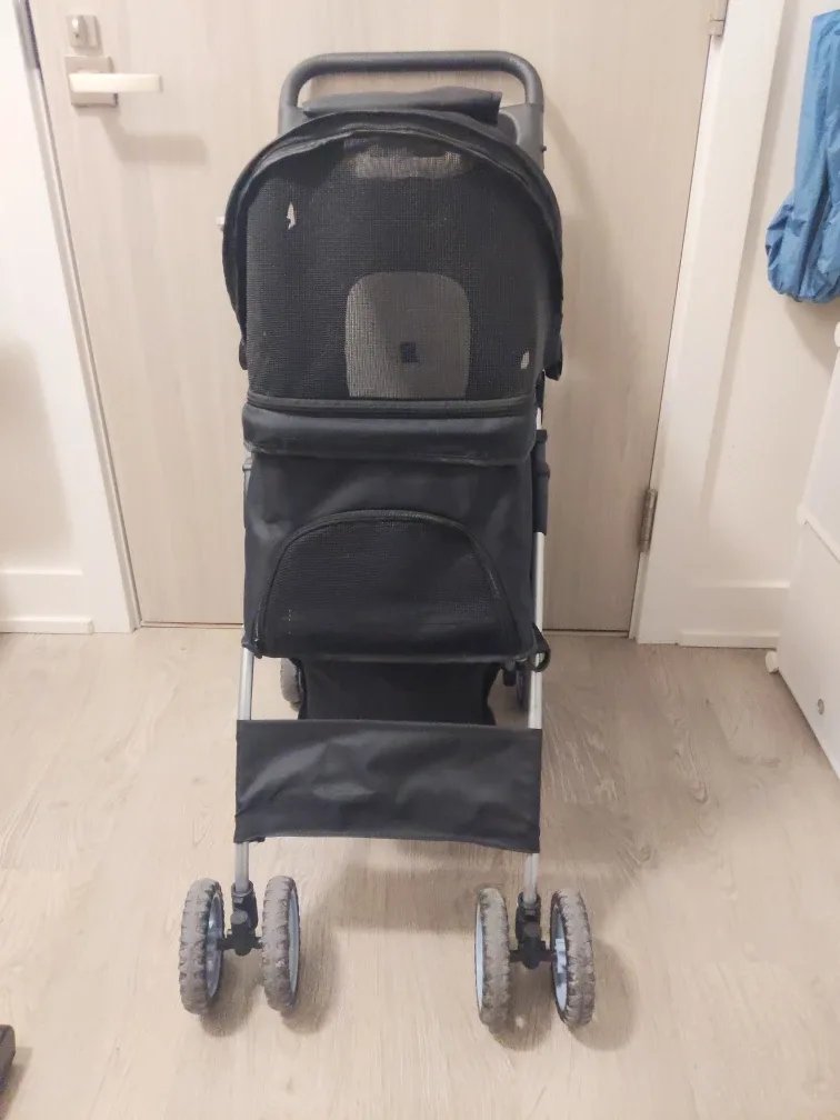VIVO Black Pet Stroller image indicator(3)