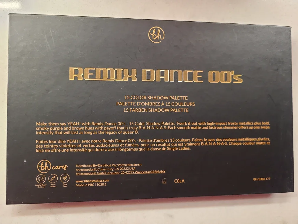 BH Cosmetics 00's Remix Dance Eyeshadow Palette image indicator(6)