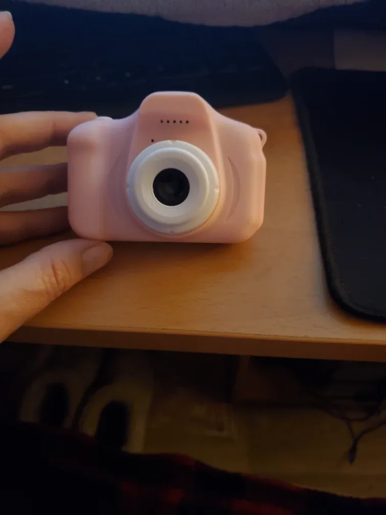 Kids Pink Digital Camera image indicator(3)