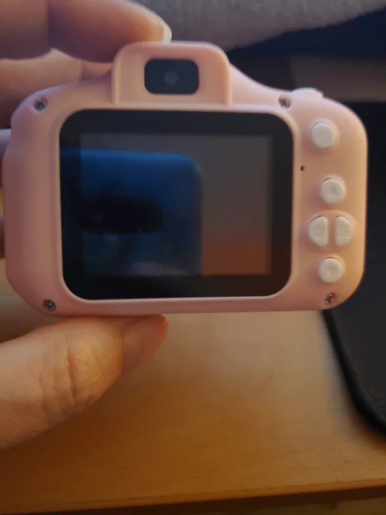 Kids Pink Digital Camera image indicator(4)