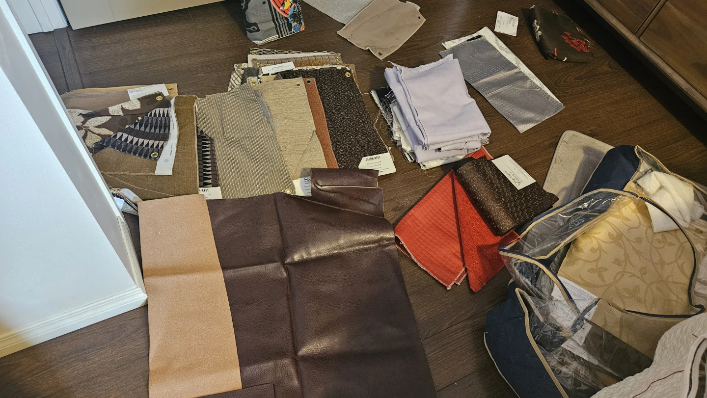 Fabric and Leather Scraps - photo 3