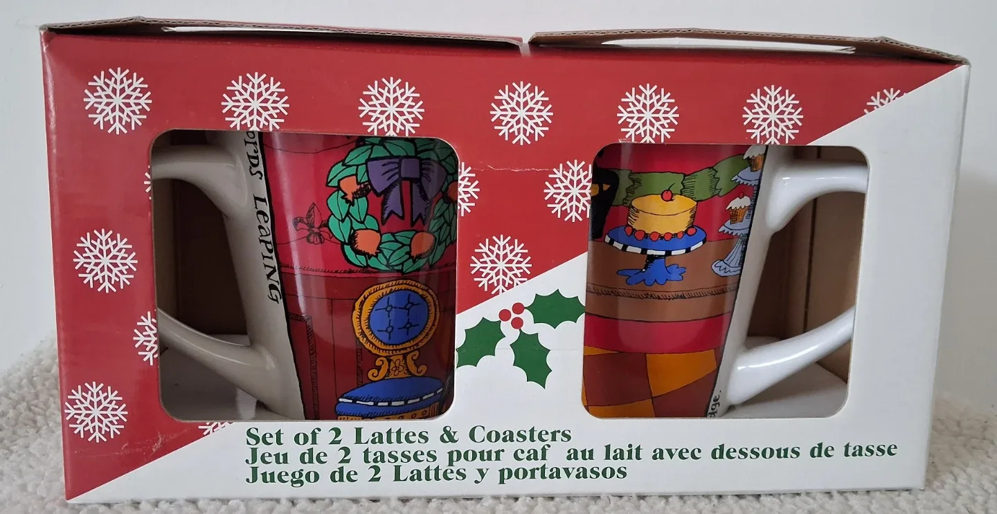 Signature Housewares Lattee Mugs Set of 2 image indicator(2)