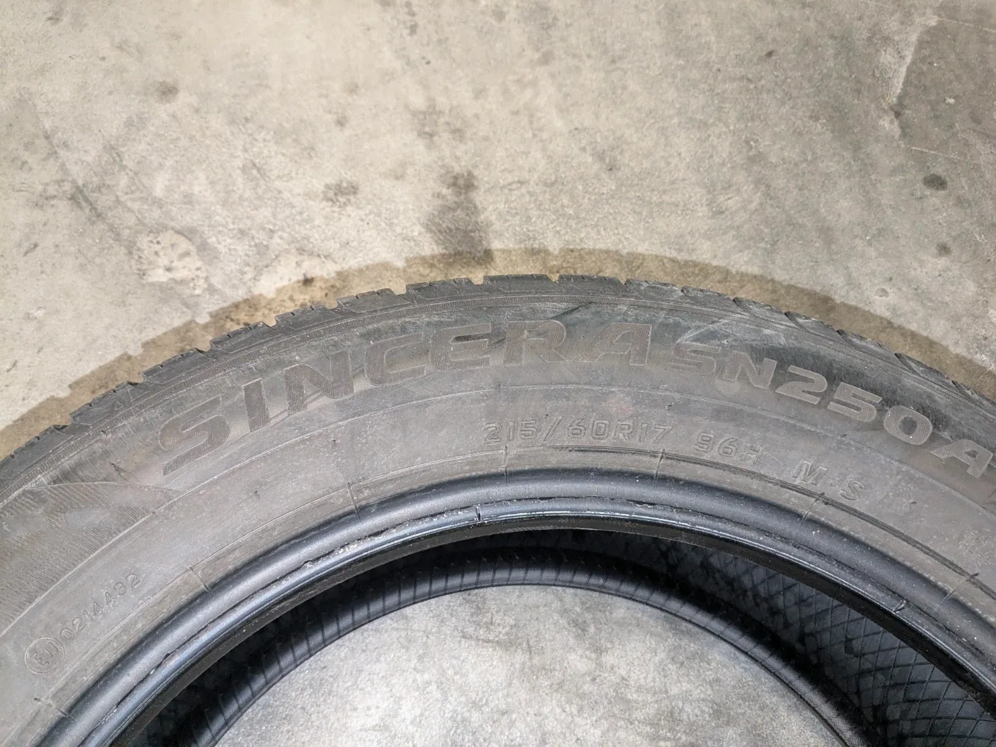 All season tires set - Falken Sincera SN250A A/S M+S 215/60R17 image indicator(3)