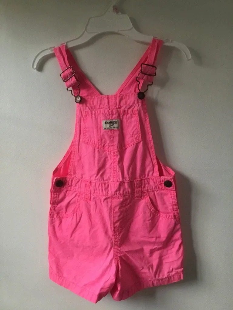 Girls sz 4 Osh kosh Overall shorts