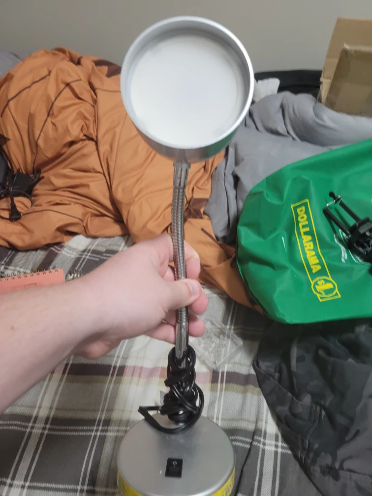 Silver Desk Lamp - photo 2