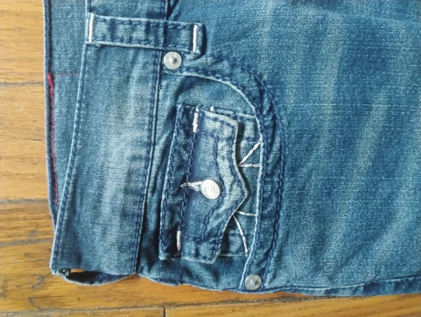 True Religion Geno Relaxed Slim Jeans W36 L32 image indicator(6)