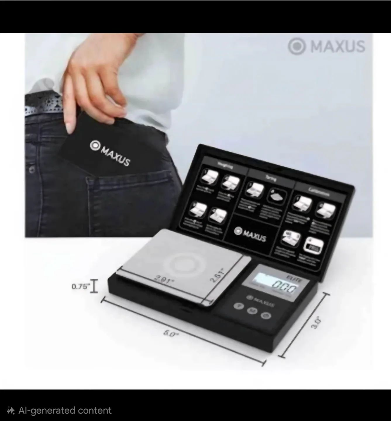 New MAXUS Precision Pocket Scale image indicator(2)