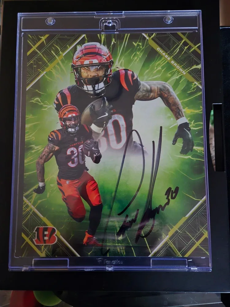 Chase Brown Emanate Under Wraps Card