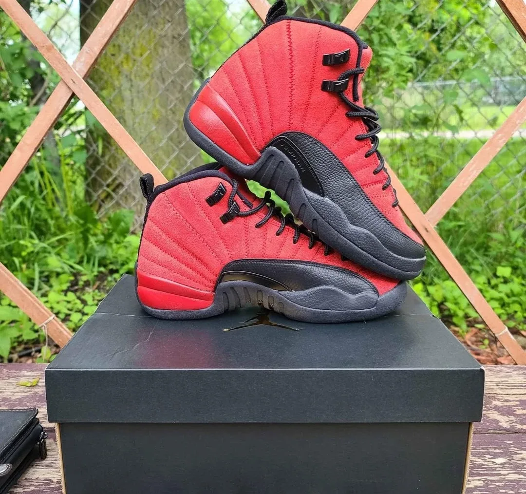 Air Jordan 12 Reverse Flu Games