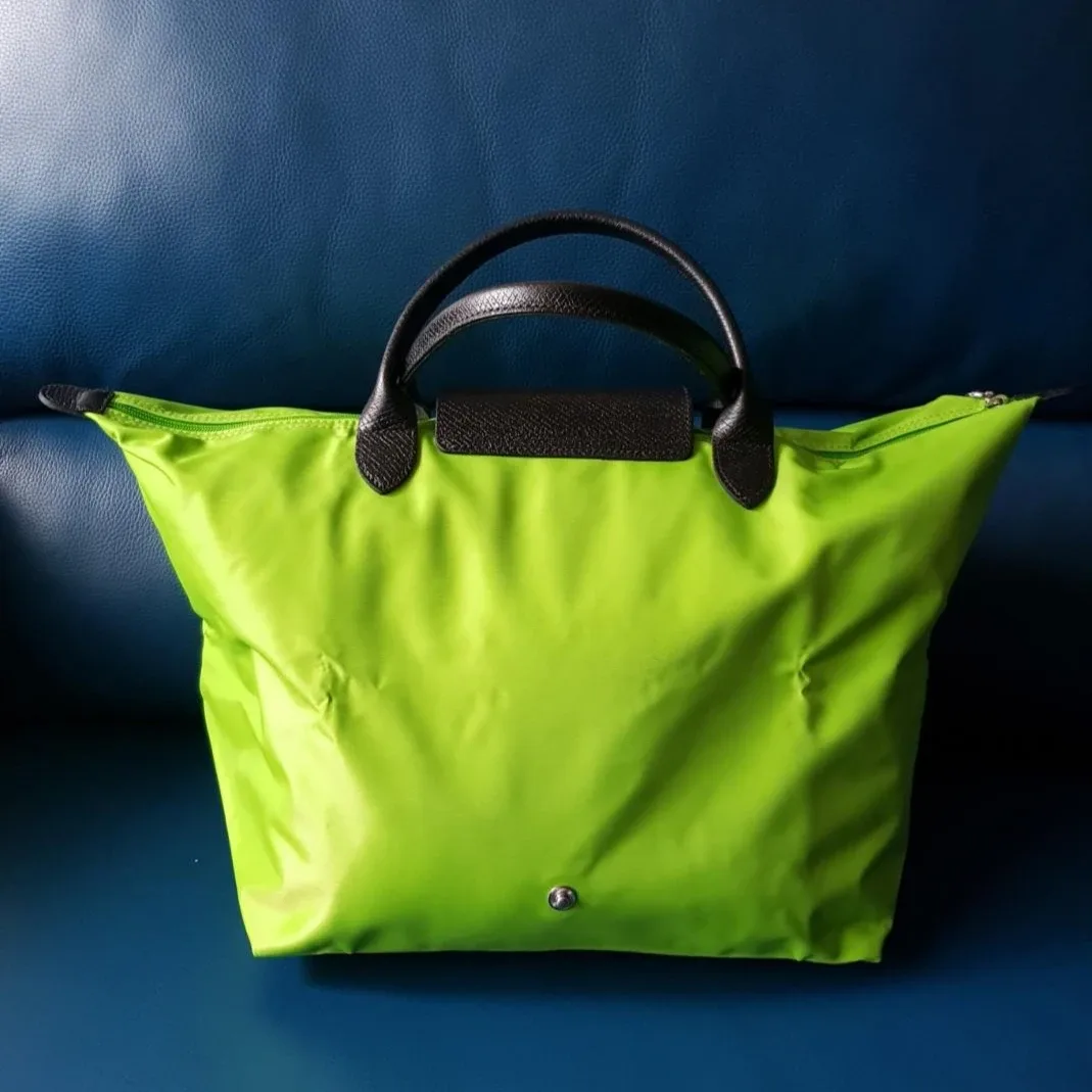 Longchamp Le Pliage Kelly Green Tote Bag image indicator(2)