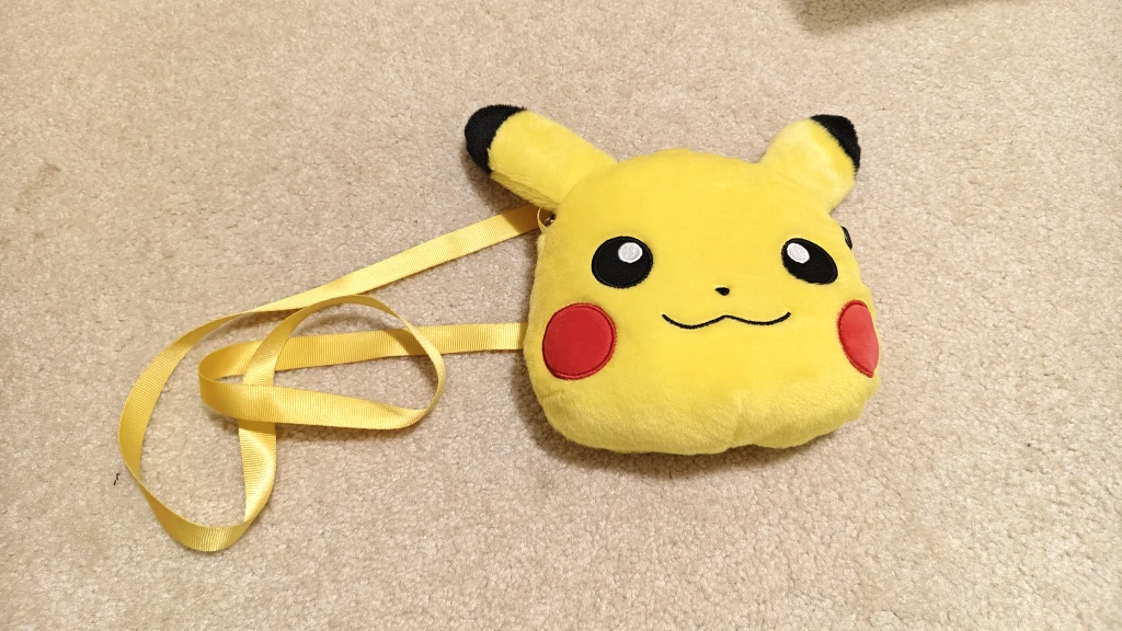 Pikachu Plush Shoulder Bag