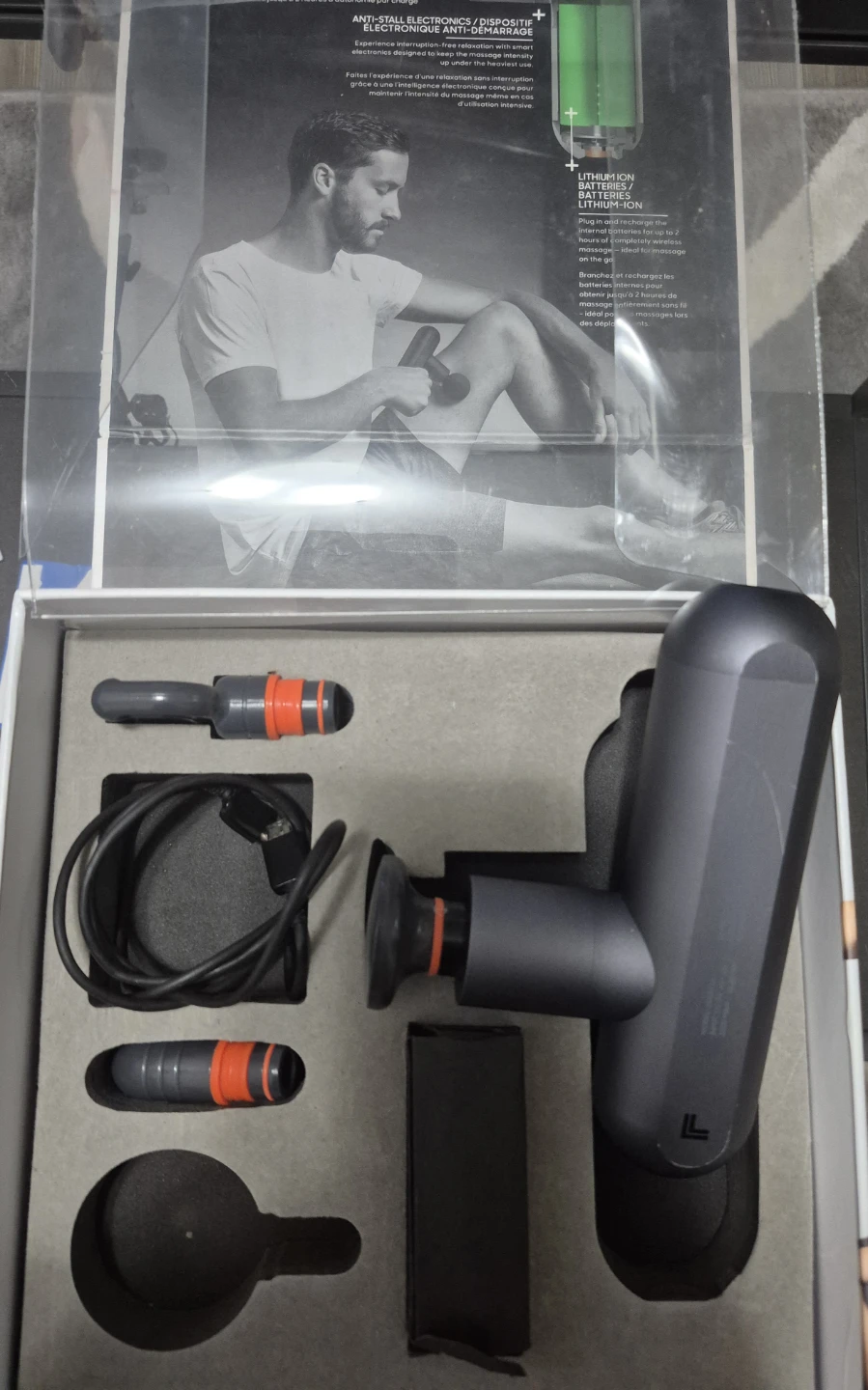 Sharper Image Power Percussion Sport Massager - New - photo 2