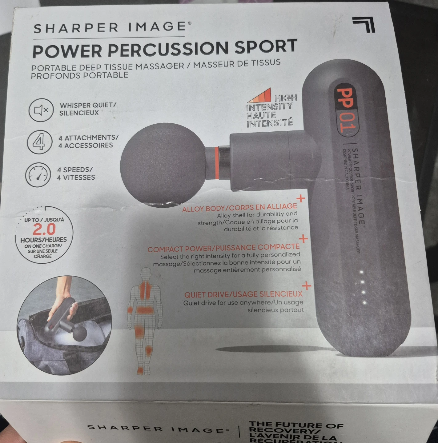 Sharper Image Power Percussion Sport Massager - New - photo 3