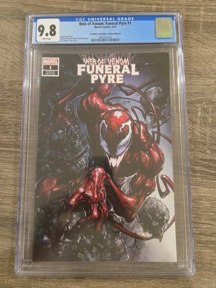 Web of Venom: Funeral Pyre #1 CGC 9.8
