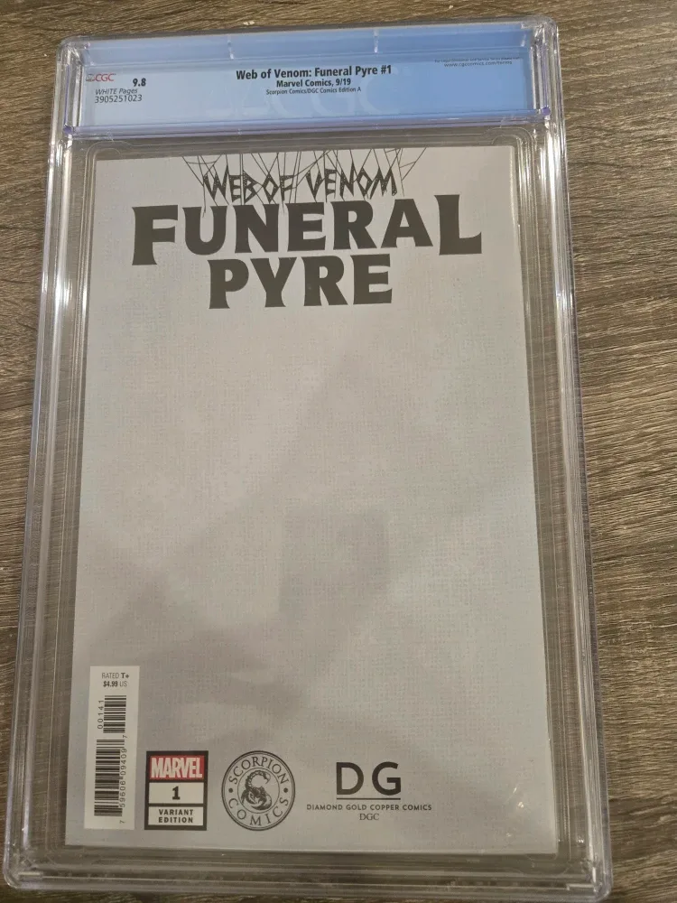 Web of Venom: Funeral Pyre #1 CGC 9.8 image indicator(2)