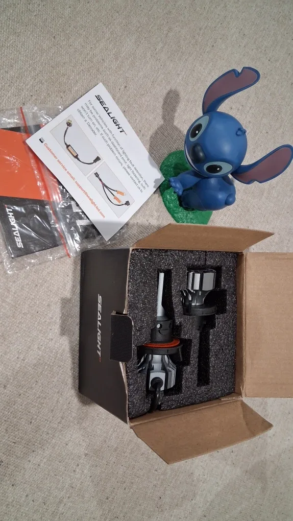 LED Headlights S1 H13/9008, SUPER BRIGHT 32000 Lumen, 6000K