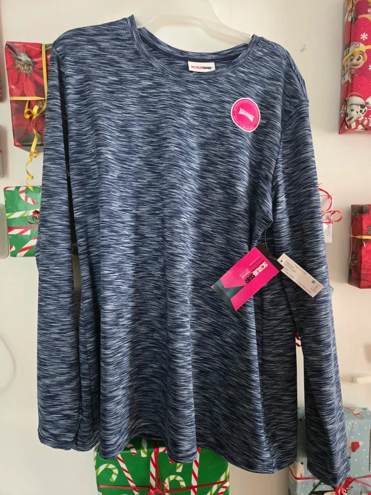 3 Brand new Scrub Star L/S shirts with tags & 1 $10.00