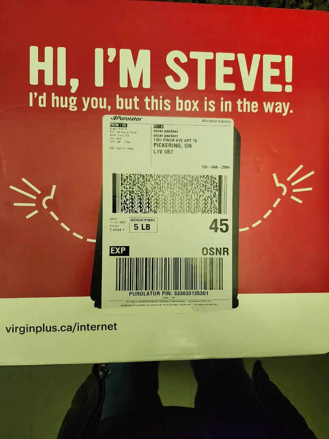 Virgin Mobile Sagemcom Fast 5250 Steve Wireless Modem image indicator(3)