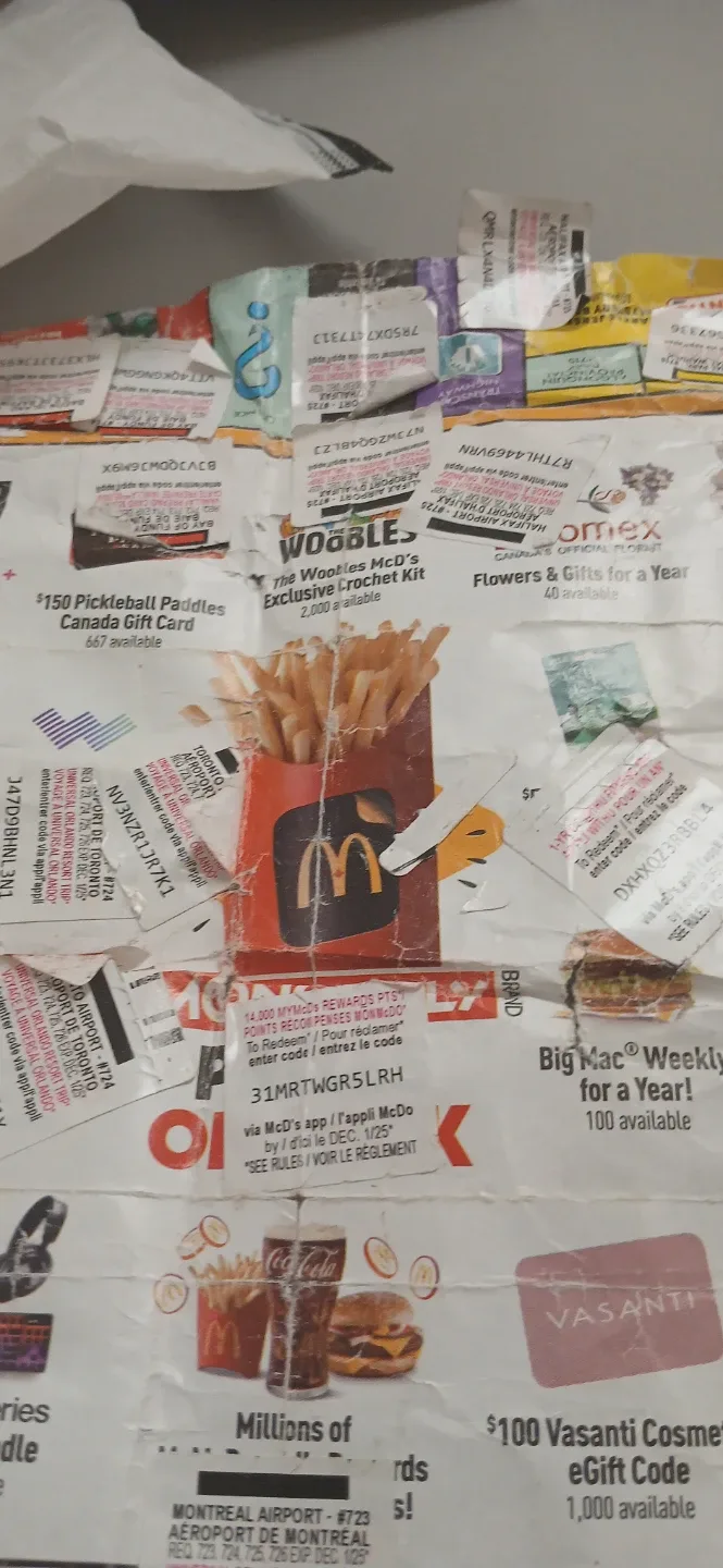 Mcdonalds monopoly pieces
