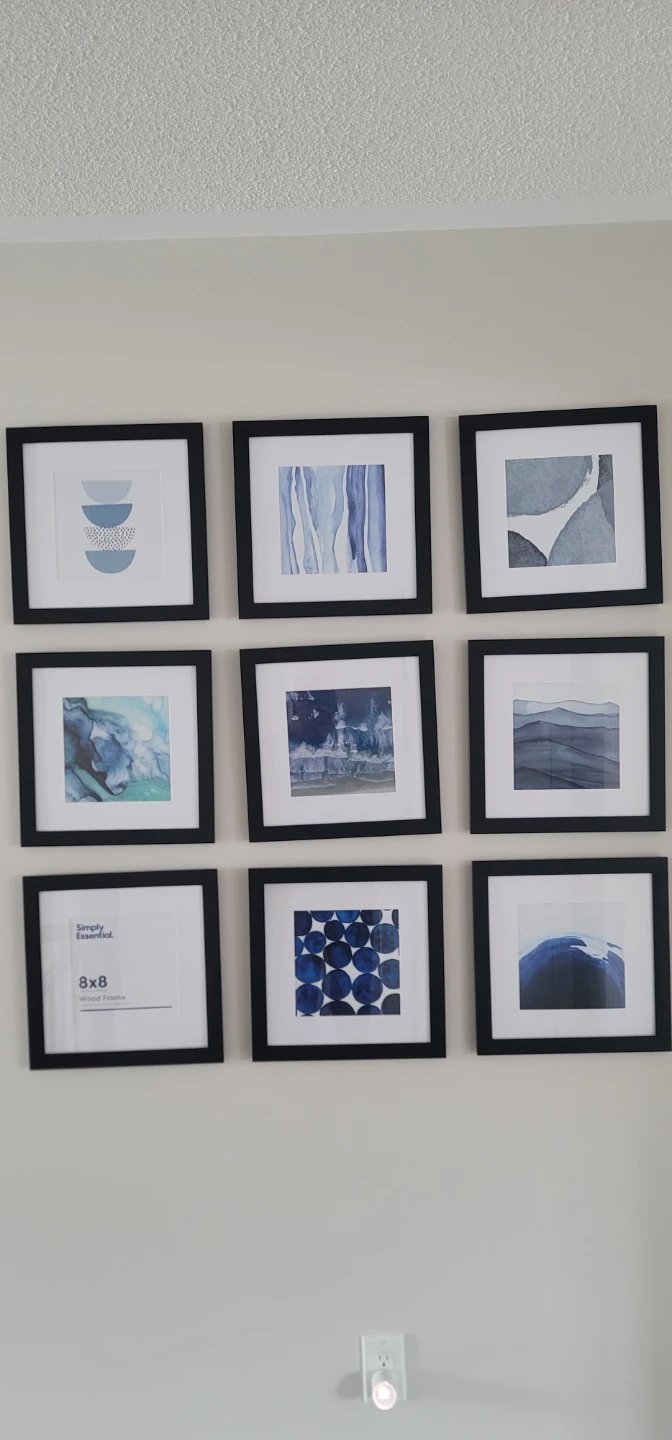 Simply Essential 8x8 Wood Frame