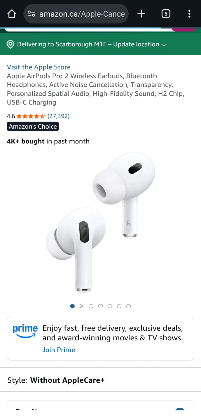 Apple AirPods Pro 2 Wireless Earbuds - photo 3