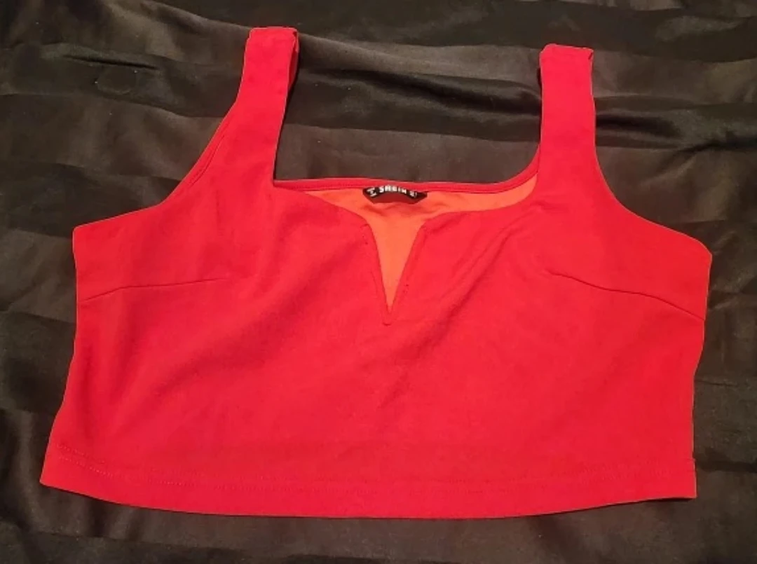 Shein/Kean Angel Red Shorts & Top Set - Size M/L - photo 5