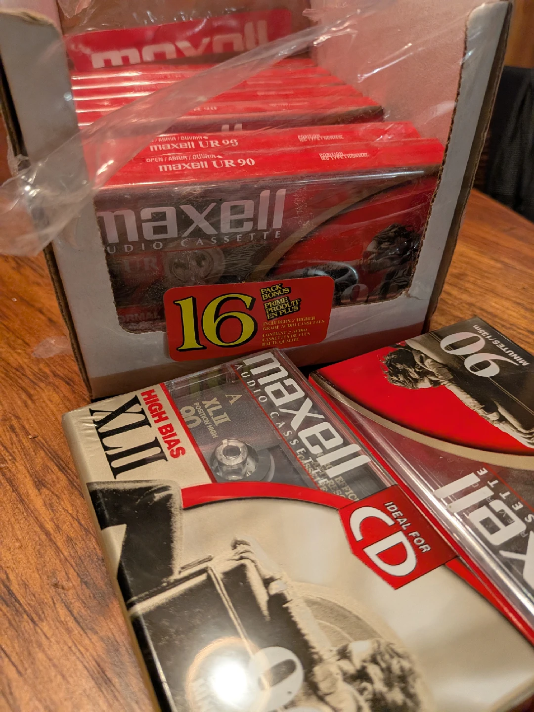 Maxell Audio Cassette Tapes - UR 90 & XLII 90 - photo 3