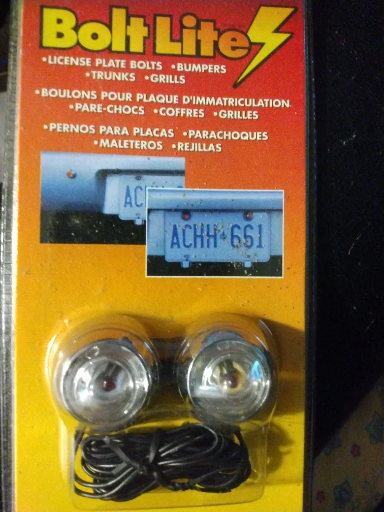 Bolt Lite License Plate Bolts - New!
