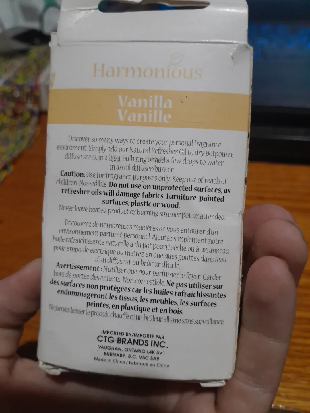 Harmonious Vanilla Natural Refresher Oil - New image indicator(2)